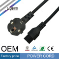 Cordon d&#39;alimentation SIPU de haute qualité, cordon d&#39;alimentation UE, homologation VDE EU Plug mickey cable femelle